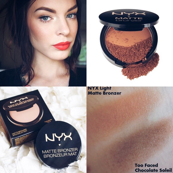 🔥NYX *MATTE BRONZER IN *LIGHT*🔥W/GIFTS🎁😍 - Picture 4 of 8